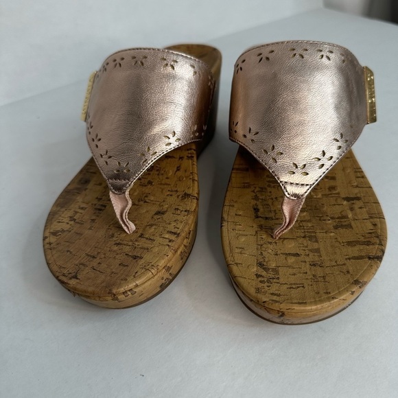 VIONIC Women's Anitra Wedge Sandals Platform Orthotic Arch Support Size 7 - Picture 6 of 13